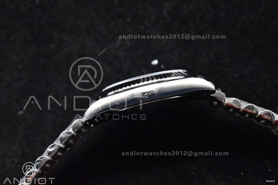 On 904L Dial DayDate A3255 Blue President 40 Stick Steel Ice V2 SS GMF Bracelet 0423